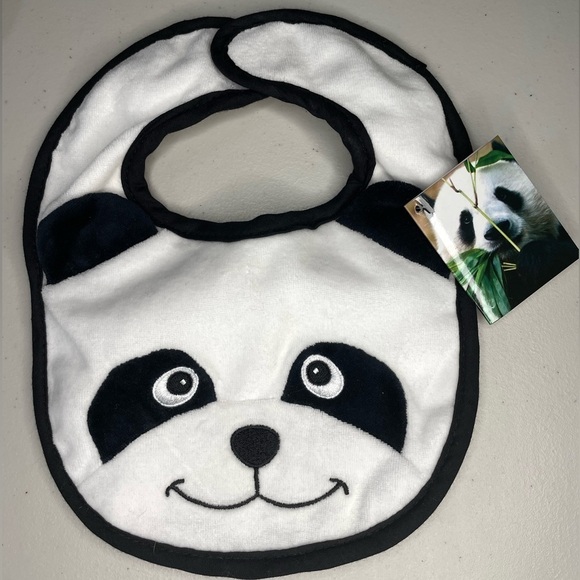 Smithsonian Other - Baby Bib Panda Smithsonian National Zoological Park AURORA WORLD Bib Baby 🆕 BIB